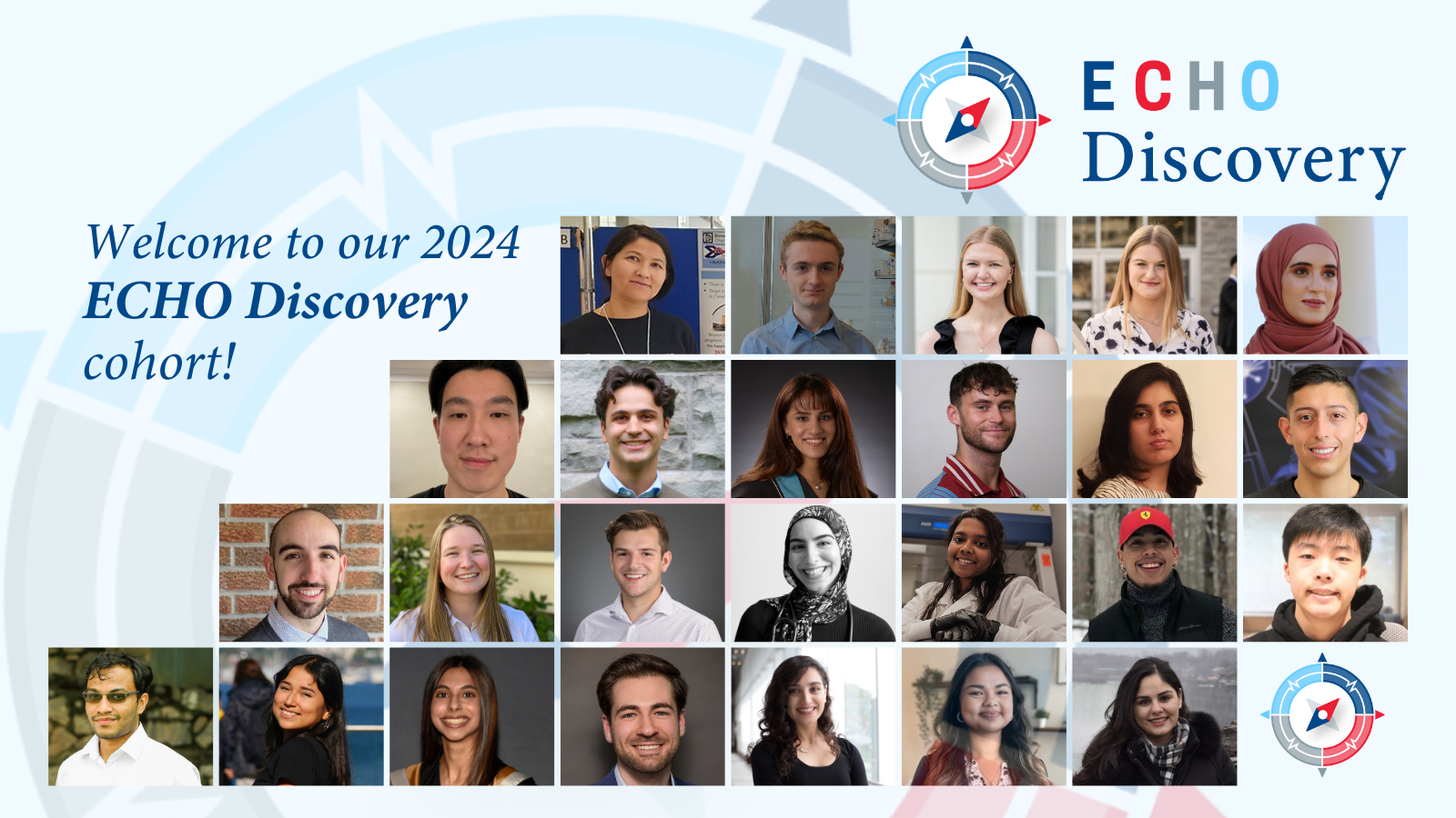 Members of TRANSFORM HF's 2024 ECHO Discovery cohort